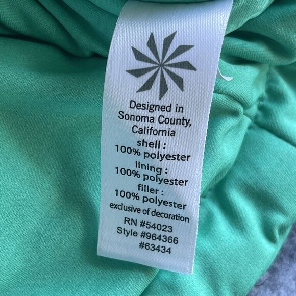 Athleta Puffer Vest Womens XXS Green Full Zip Zipper Pockets Colorful Quilted - Picture 8 of 13